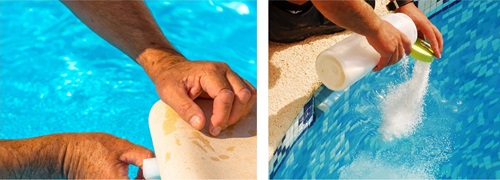 Testing Pool Water pH